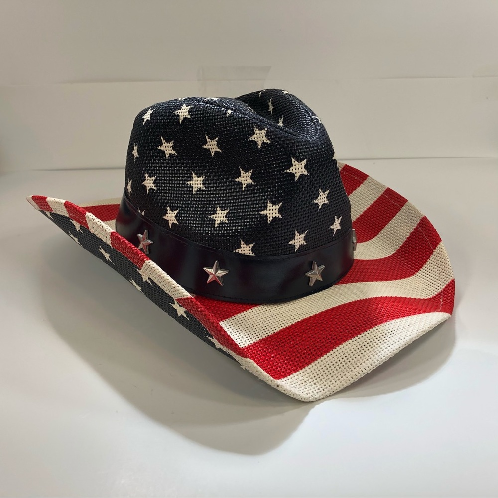 American Flag Cowboy Hat